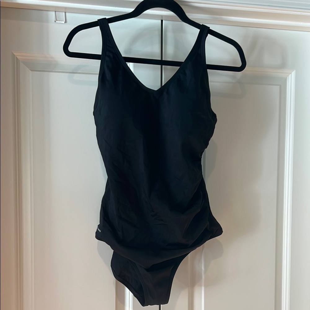 Speedo Classic Black Kids One Piece